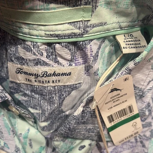 New with tags mens Tommy Bahama shirt